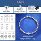 Moissanite Star and Tennis Bracelet in White Gold - 6mm