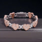 ICETRAY Infinity Link Heart Bracelet