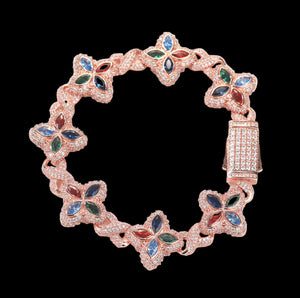 ICETRAY Clover Infinity Link Bracelet