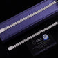 ICETRAY Cross Link Chain in White Gold