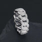 Iced Out Cuban Link Ring