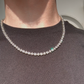 ICETRAY Star and Tennis Chain in White Gold - 4mm