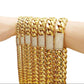 ICETRAY Miami Cuban Link Chain in Yellow Gold