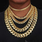 ICETRAY Miami Cuban Link Chain in Yellow Gold