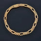 ICETRAY Iced Out Figaro Bracelet - 7mm