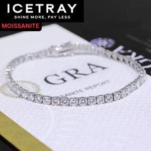 ICETRAY Deluxe Moissanite Tennis Bracelet