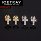 ICETRAY Deluxe Moissanite Cross Earrings