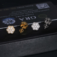 ICETRAY Deluxe Moissanite Flower Cluster Earrings