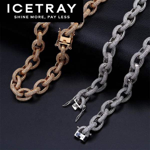 ICETRAY Hermes Link Chain