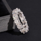 ICETRAY Deluxe Moissanite Eternity Ring