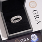 ICETRAY Deluxe Moissanite Eternity Ring