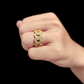 ICETRAY Cuban Link Ring
