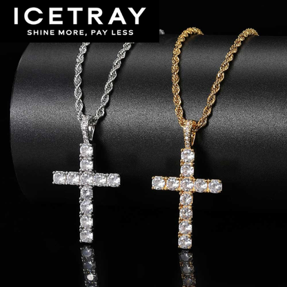 ICETRAY Cross Pendant