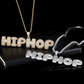 ICETRAY Custom Bubble Font Pendant