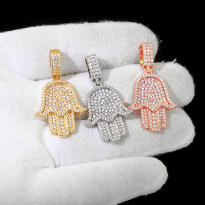 ICETRAY Hamsa Hand Pendant