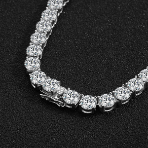 ICETRAY Tennis Chain in White Gold - 5mm