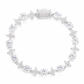 ICETRAY Deluxe Moissanite Star and Tennis Bracelet
