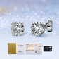 ICETRAY Deluxe Moissanite Stud Earrings