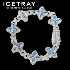 ICETRAY Clover Infinity Link Bracelet