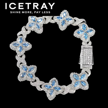 ICETRAY Clover Infinity Link Bracelet