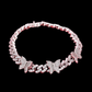 ICETRAY Cuban Link Butterfly Bracelet