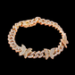 ICETRAY Cuban Link Butterfly Bracelet