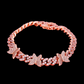 ICETRAY Cuban Link Butterfly Bracelet