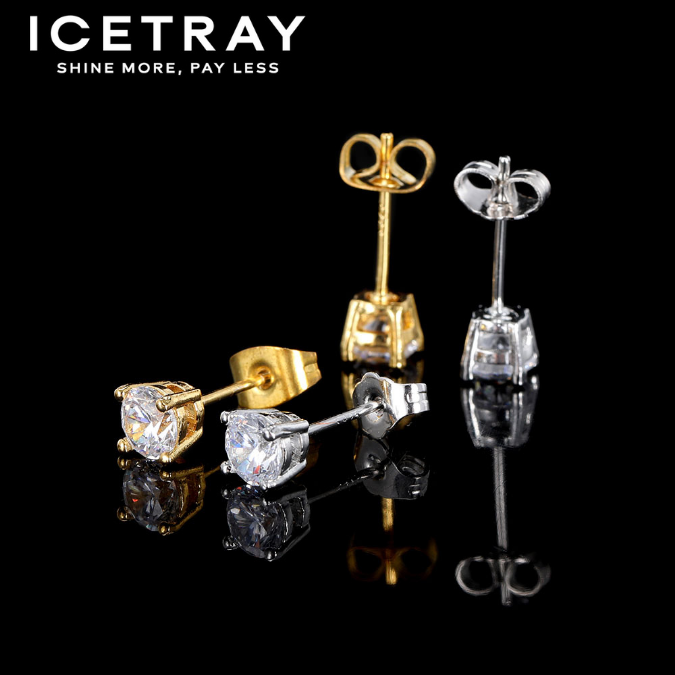 ICETRAY Classic Stud Earrings