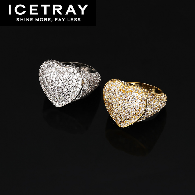 ICETRAY Heart Ring