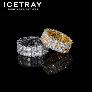 ICETRAY 2-Row Tennis Ring