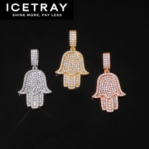 ICETRAY Hamsa Hand Pendant