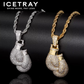 ICETRAY Boxing Gloves Pendant