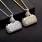 ICETRAY Iced Out "In My Bag" Money Bag Pendant